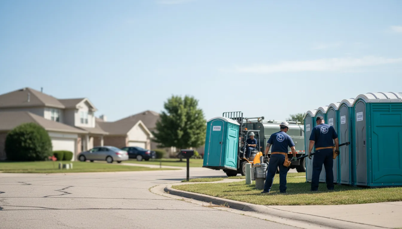 Porta Potty Rental in Shade, OH near me